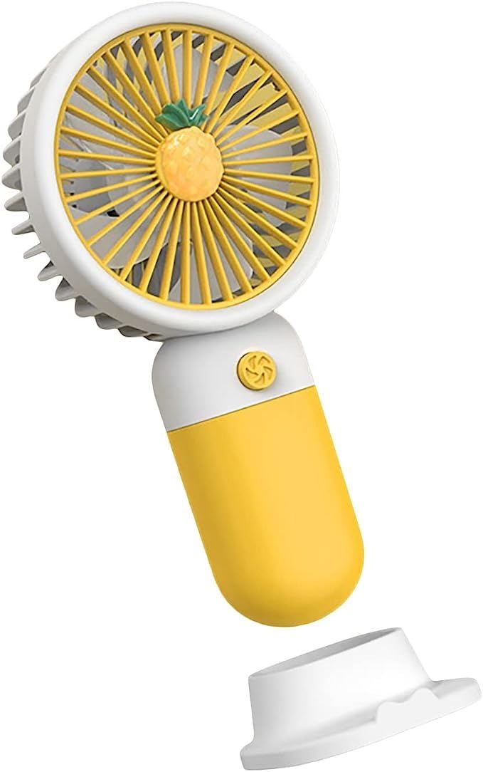 Portable Rechargeable Fan | USB Charging Personal Mini Fan | 3-Speed Adjustable Table Fan for Home, Office & Travel