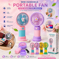 Portable Rechargeable Fan | USB Charging Personal Mini Fan | 3-Speed Adjustable Table Fan for Home, Office & Travel