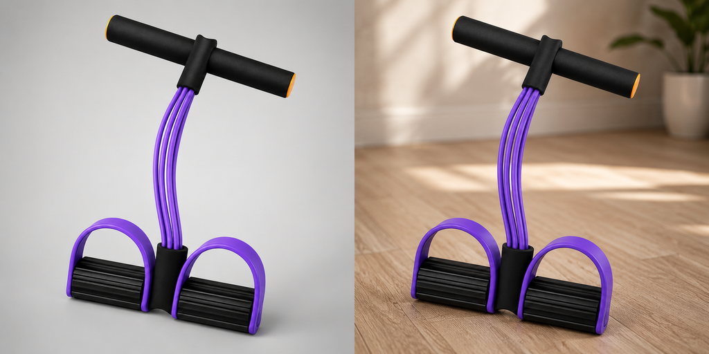 Resistance Band Pedal Exerciser | Full Body Home Workout Equipment