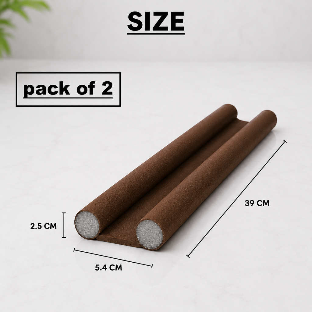 Door Guard | Noise Reduction Bottom Seal Strip pack of 2